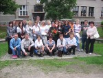 Setkání bývalých žáků školy v červnu 2010